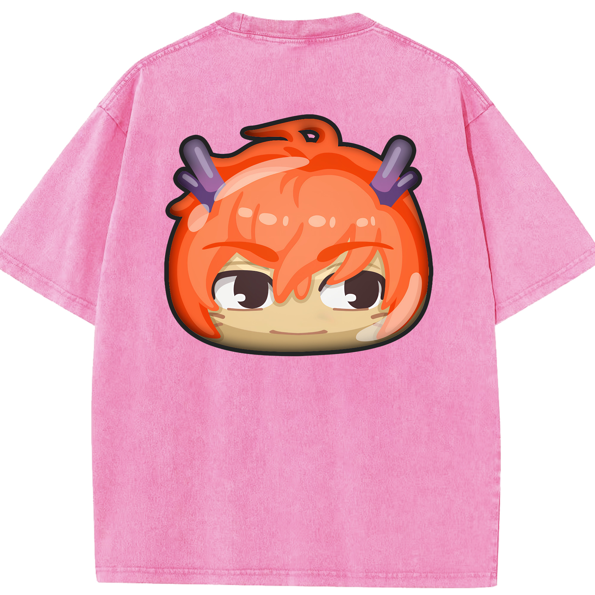 （画像用） 妖怪ウォッチ Yo-kai Watch 綿100% ヴィンテージ風 半袖Tシャツ（背面プリント）